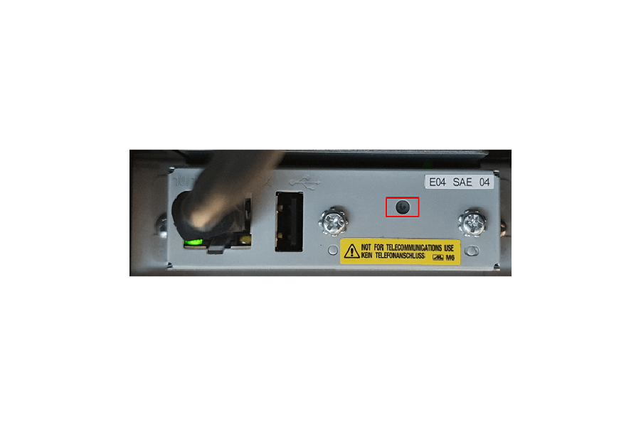 TM-U220 netwerk bon